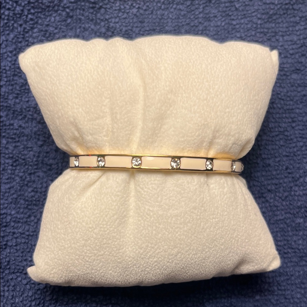 Kate Spade Gold Bracelet with Crystal Accents